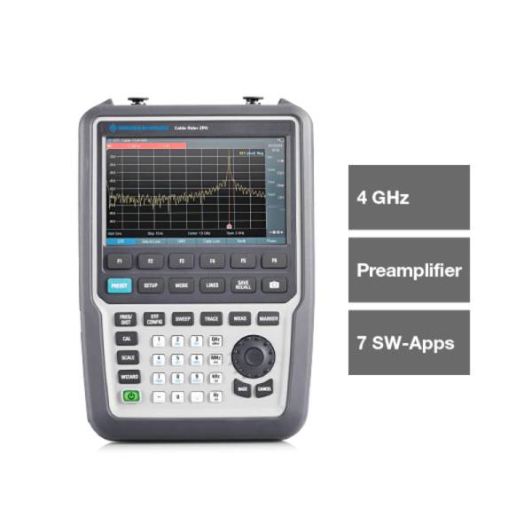 Rohde&Schwarz ZPH-COM2 | Combi Analyser Cable Rider "All-Inclusive", Kabel-, Antennen-& Spektrum-Analysator,
