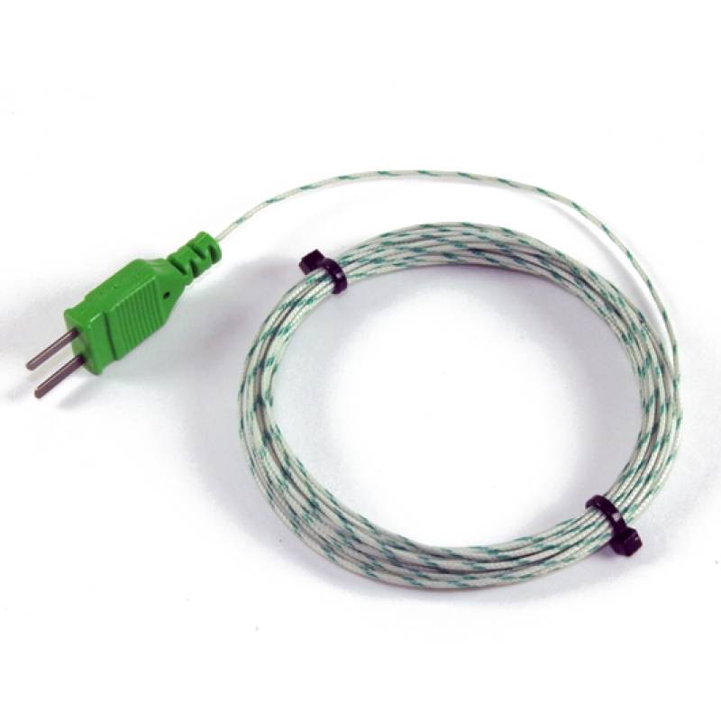 Pico Technology SE030 | Thermoelement Typ K, 2m, Fiberglas isoliert, -60 bis +350°C, mit Ministecker-0