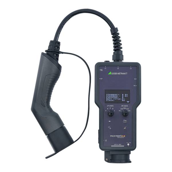 Gossen Metrawatt M525R | PROFiTEST H+E EXPERT CHECK Diagnosetester und Prüfadapter für AC-Ladepunkte gem. IEC