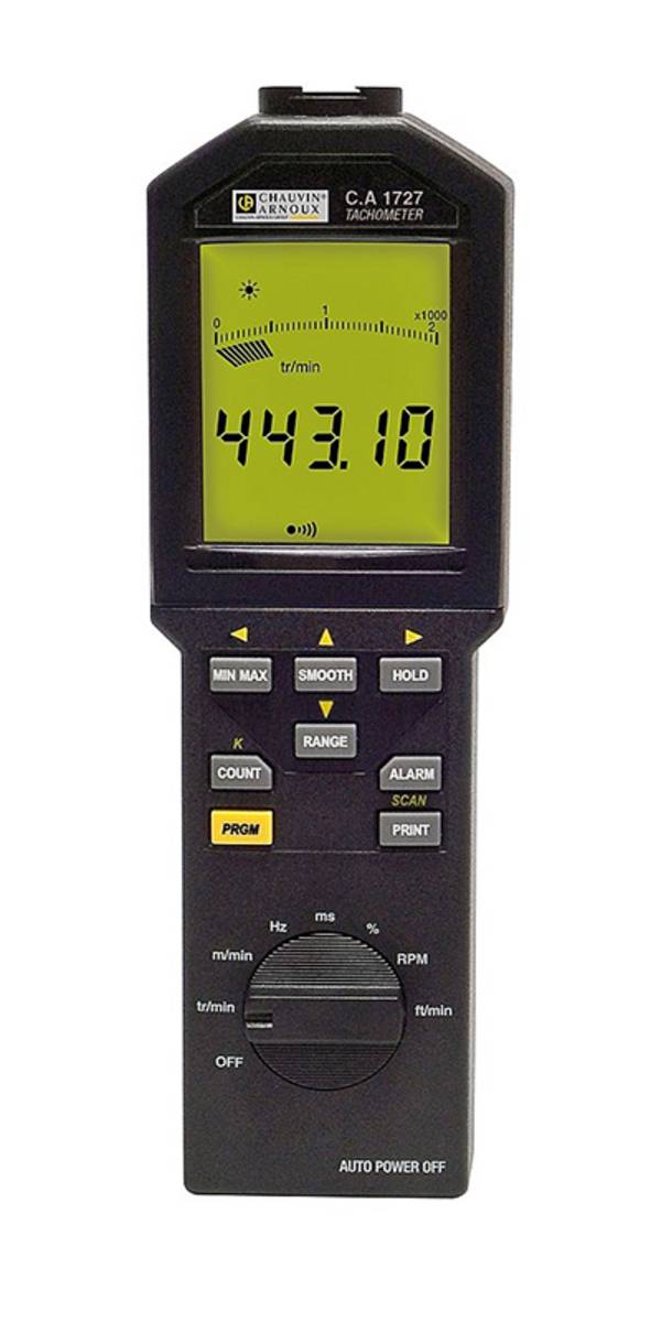 Chauvin Arnoux P01174830 | CA1727 Industrie-Drehzahlmesser im Koffer mit Software