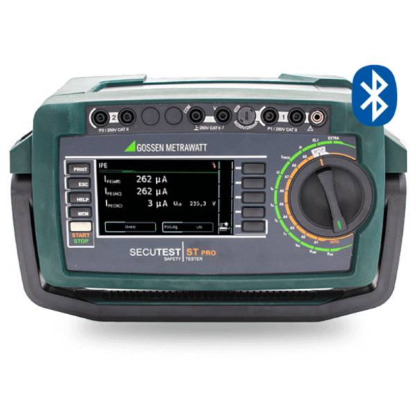 Gossen Metrawatt M707C | Secutest ST PRO Gerätetester, Bluetooth, IZYTRONIQ, VDE 0701 / 0702 / 0751/0544-4
