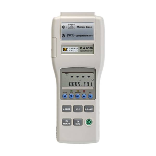 Chauvin Arnoux P01191303 | CA6630 Akku-Kapazitätstester und Innenwiderstand, bis 40V