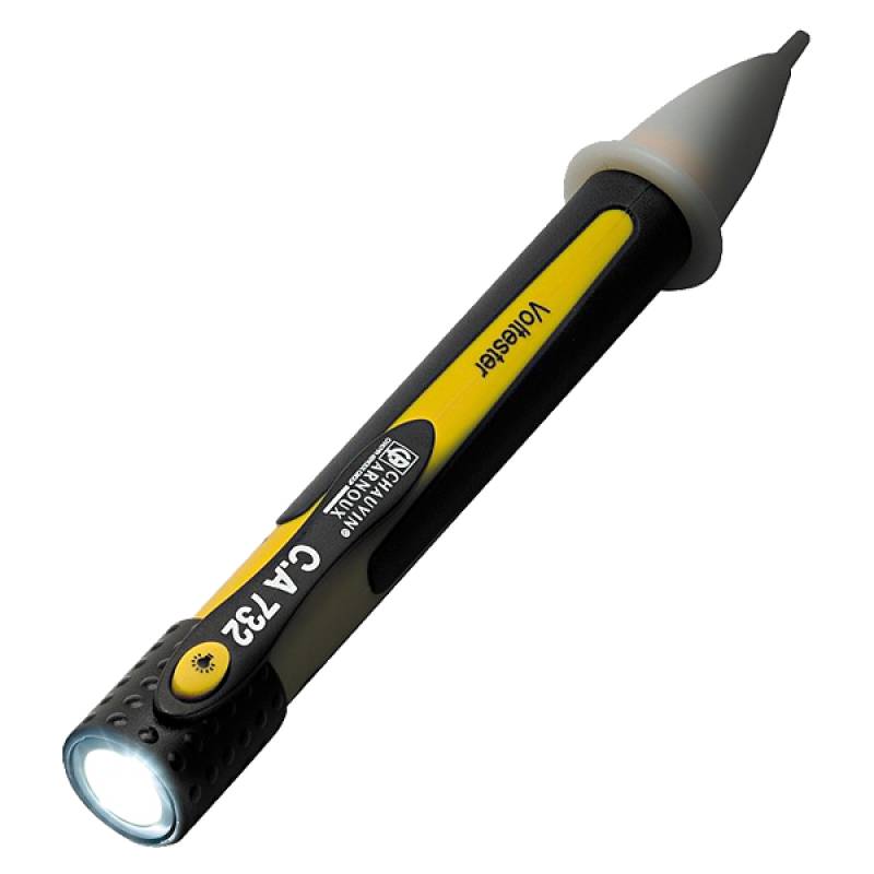 Chauvin Arnoux P01191745Z | CA732 Spannungsprüfer mit Taschenlampe-0