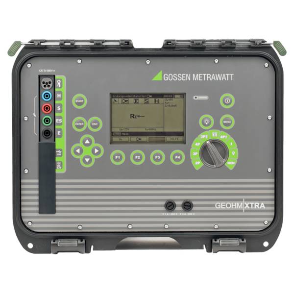 Gossen Metrawatt M592B | GEOHM XTRA Hochpräzises Erdungs- und Niederohm- Messgerät mit GPS
