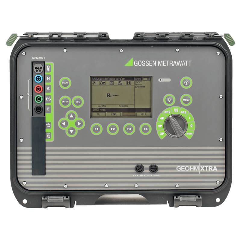 Gossen Metrawatt M592B | GEOHM XTRA Hochpräzises Erdungs- und Niederohm- Messgerät mit GPS-0