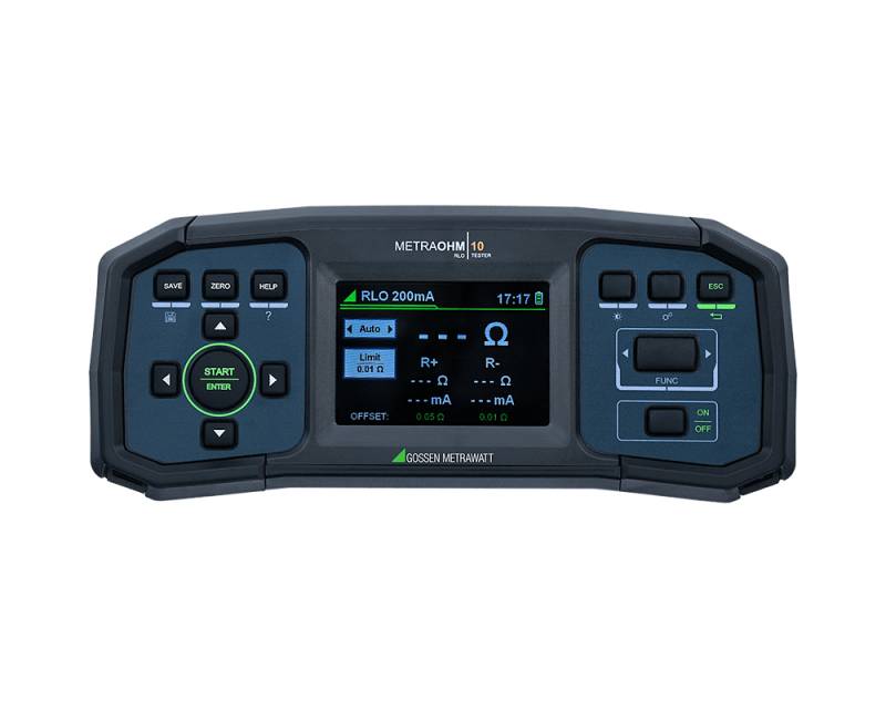 Gossen Metrawatt METRAOHM 10 | Niederohm-Widerstandsmessgerät, DIN 18014 und DIN VDE 0413-4 (M630K)-0