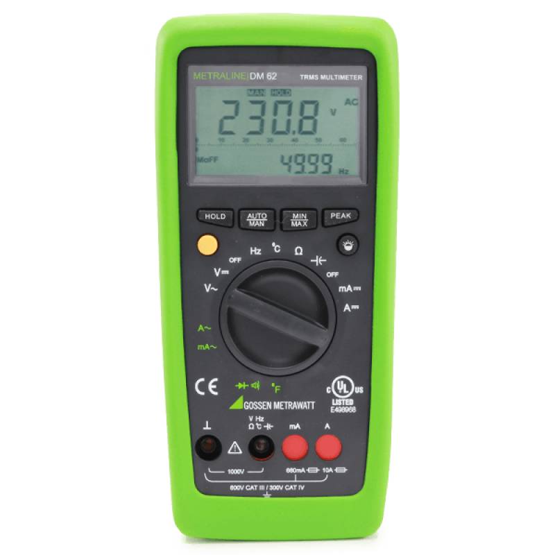 Gossen Metrawatt METRALINE DM62 | Multimeter, TRMS, 4 Stellen, IP50 (M197A)-0