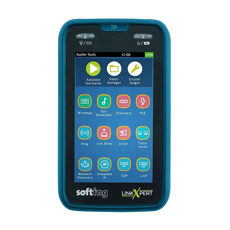 Softing 226103 | LinkXpert TP Netzwerk- und PoE-Tester-0