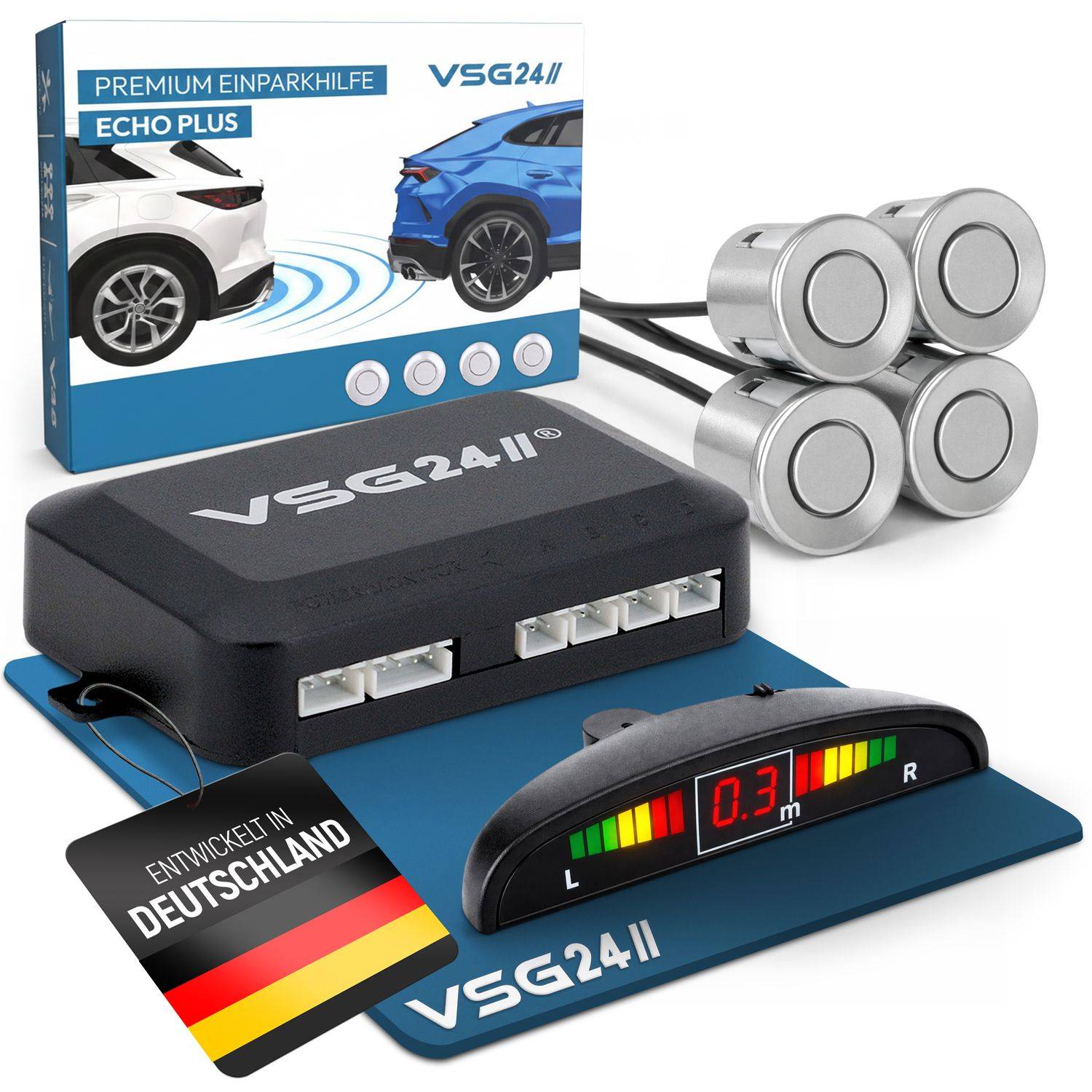 VSG24 Einparkhilfen ECHO PLUS Display-0