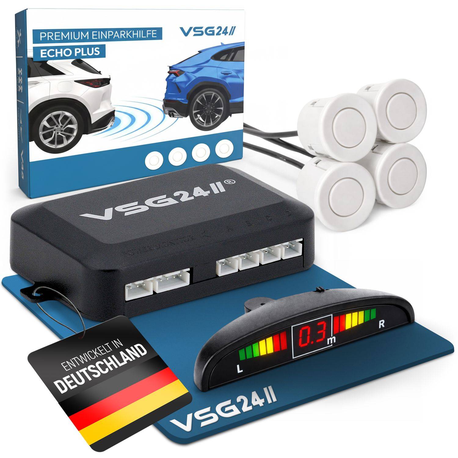VSG24 Einparkhilfen ECHO PLUS Display-0