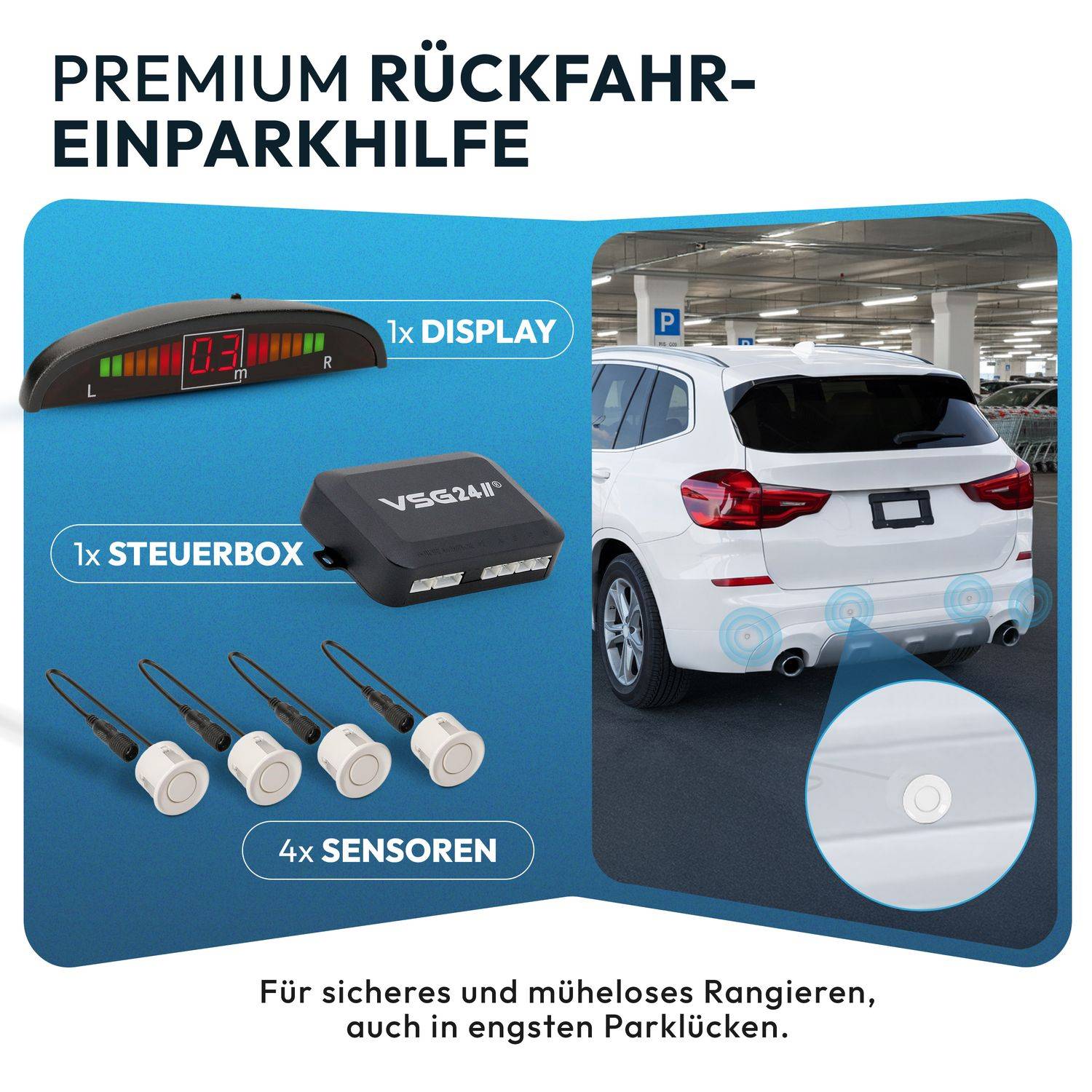 VSG24 Einparkhilfen ECHO PLUS Display-2