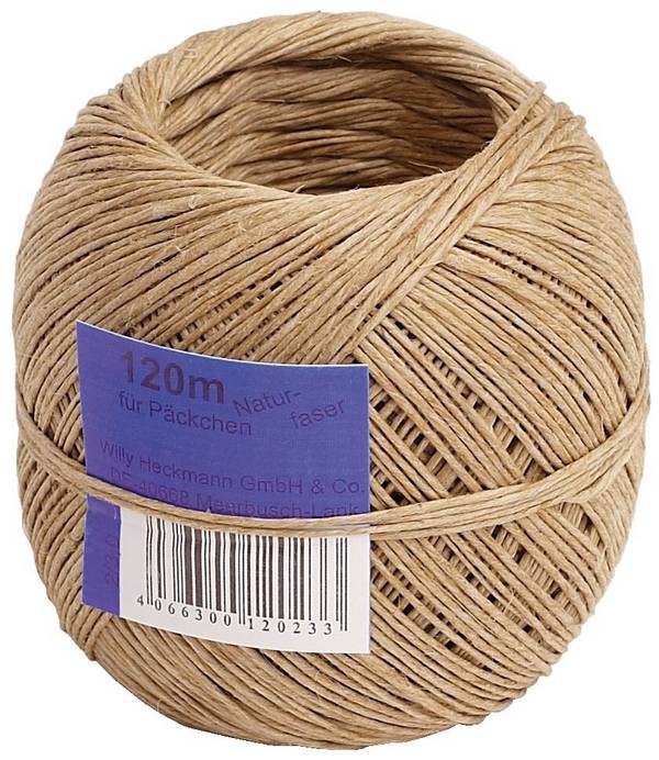 Bindfaden/Kordel, extrafein, bis 2 kg, 120