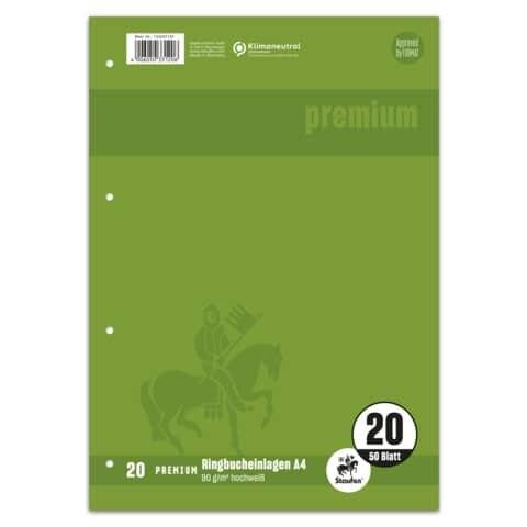 Ringbuch-Einlage A4 50Bl-0