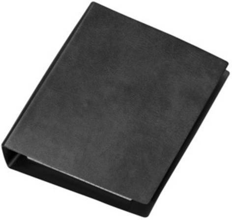 Taschenringbuch A6 13mm 4 Ringe schwarz-1