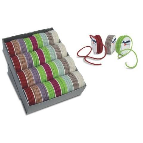 Kordel, 5mmx3m, grob sortiert 1281-099-0