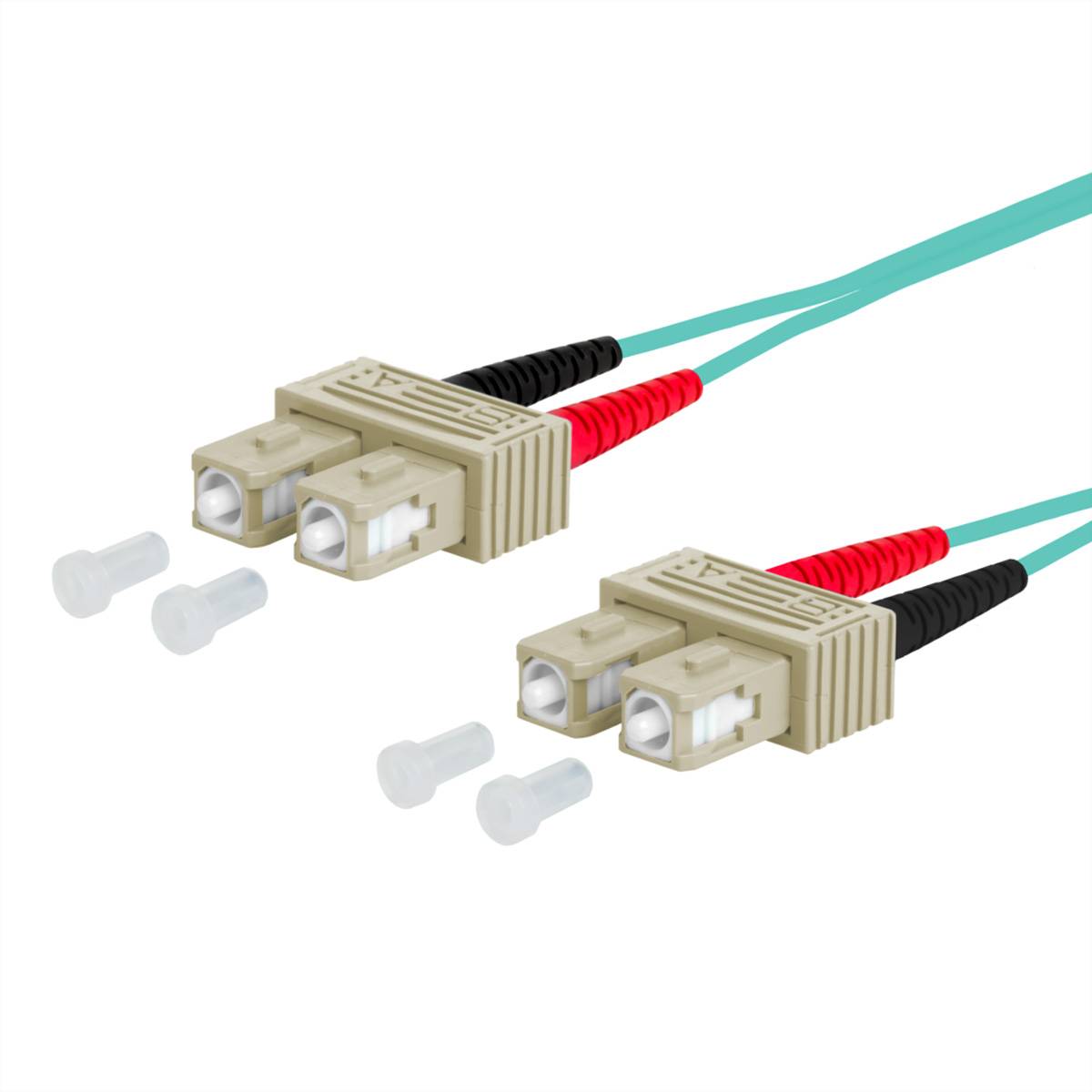 METZ CONNECT OpDAT Patchkabel, SC-D/SC-D OM3, 3 m-0