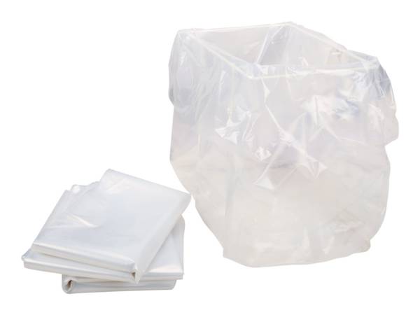 HSM - Müllbeutel - durchsichtig (Packung mit