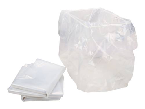 HSM - Müllbeutel - durchsichtig (Packung mit