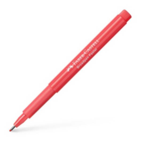 Faber-Castell 155422, Rot, Fein, Rot, Rund, Faser, 0,8 mm