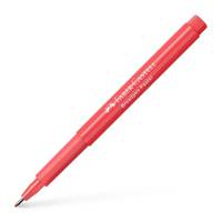 Faber-Castell 155422, Rot, Fein, Rot, Rund, Faser, 0,8 mm-0