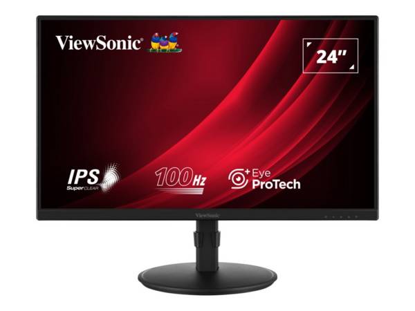 VIEWSONIC VA2408-HDJ 60,96cm 24Zoll IPS FHD 1920x1080 16:9 100Hz 5ms HDMI DP VGA Monitor