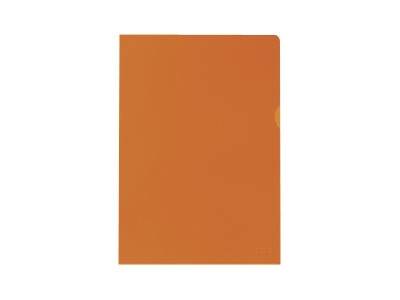 Oxford Sichthülle Premium, DIN A4, PVC, glasklar, orange (61764424)-0