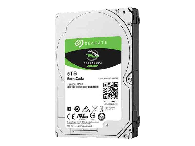 Seagate Guardian BarraCuda ST5000LM000 - Festplatte - 5 TB - intern - 2.5"" (6.4 cm)-0