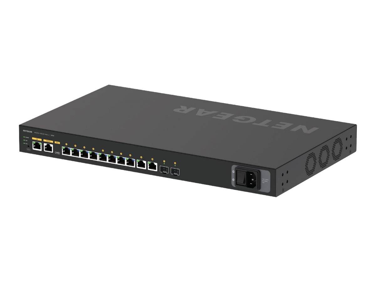 NETGEAR AV Line M4250-10G2XF-PoE++ - Switch - L3 - managed - 10 x 10/100/1000 (8 PoE++)-4