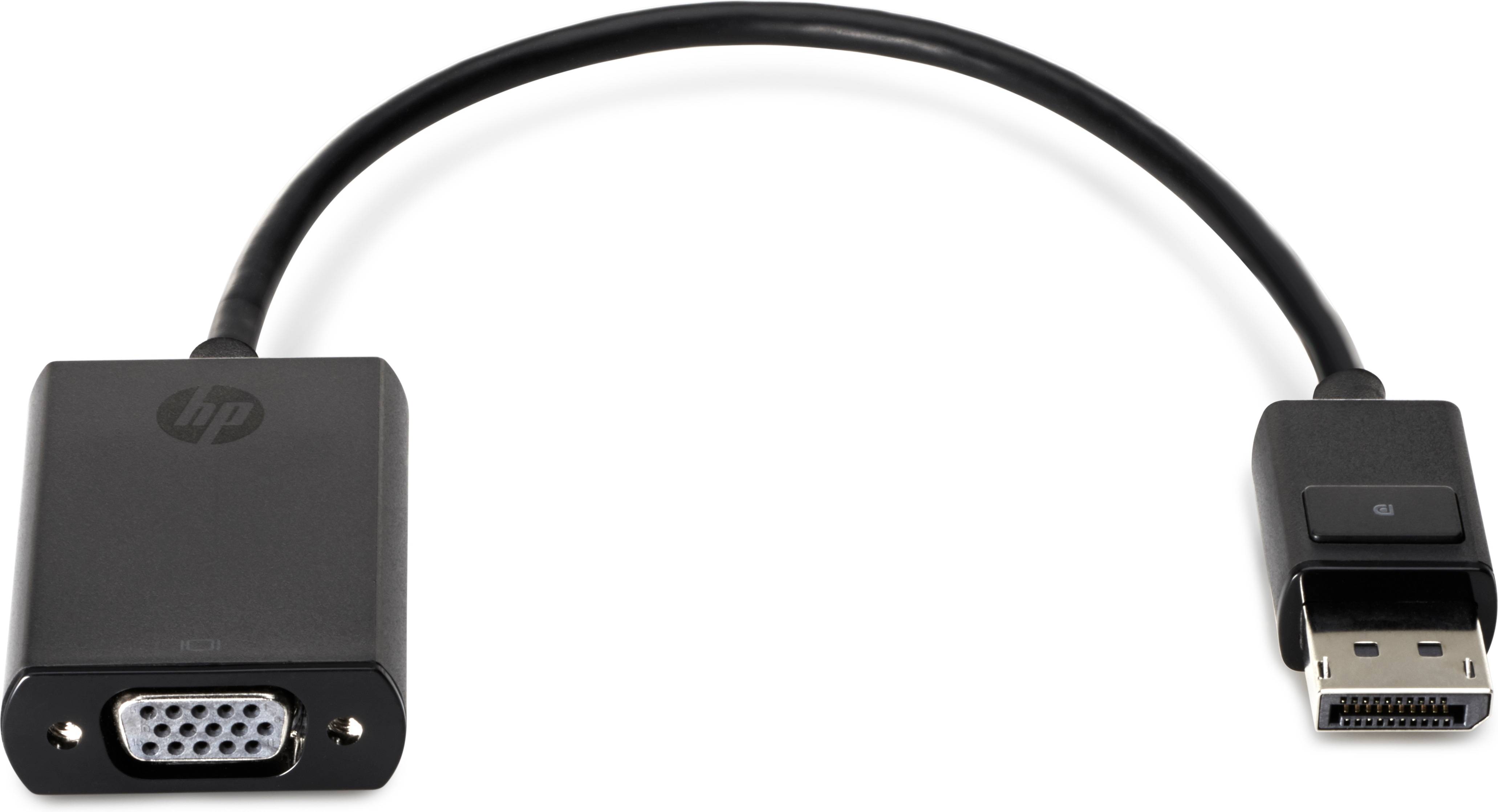 HP DisplayPort for VGA-adapter **New Retail** DisplayPort-Output To VGA-Output for use VGA-1