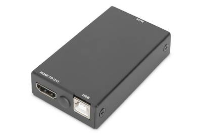 DIGITUS - DVI-Dongle für modulare KVM-Konsolen, RJ45 auf DVI-1