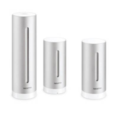 Netatmo NBU-NWS-NIM-EU, Silber, Innen-Luftdruck, Innen-Hygrometer, Innen-Thermometer, Außen-Barometer, Außen-Hygrometer,-0