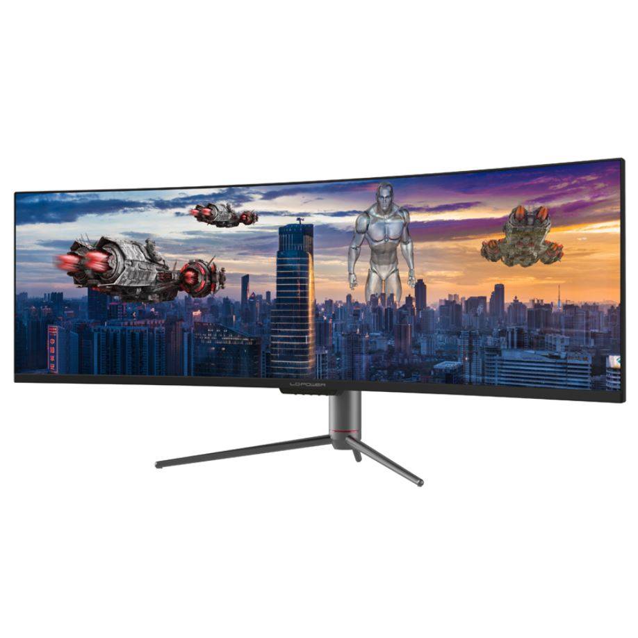 LC-POWER - LC Power - QLED-Monitor - gebogen - 124.46 cm (49"")-4
