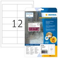 HERMA Special - Matt - permanent selbstklebend - weiß - 97 x 42.3 mm 300 Etikett(en) (25 Bogen x 12)-4