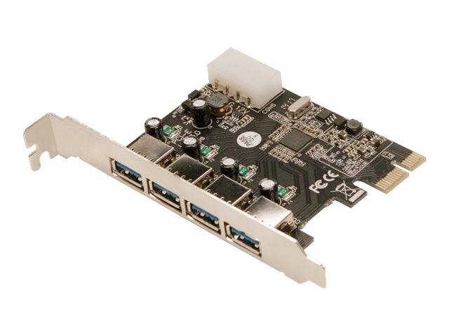 LogiLink USB 3.0 4-Port PCI Express Card - USB-Adapter-0