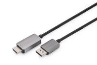 DIGITUS - 8K DisplayPort Adapterkabel, DP auf HDMI Typ A-2