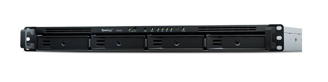Synology RX418 Expansion Unit - Speichergehäuse - 4 Schächte (SATA-600)-1