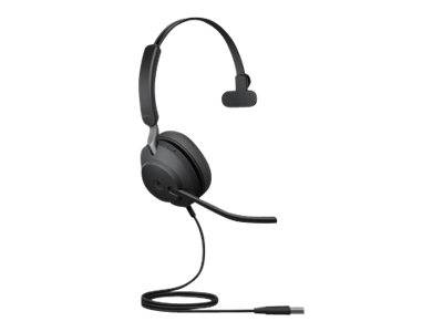Jabra Evolve2 40 MS Mono - Headset - On-Ear - konvertierbar-1
