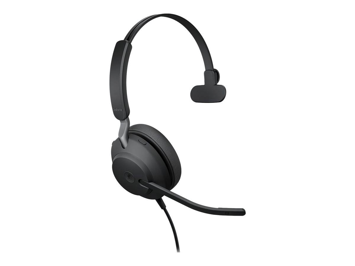 Jabra Evolve2 40 MS Mono - Headset - On-Ear - konvertierbar-4
