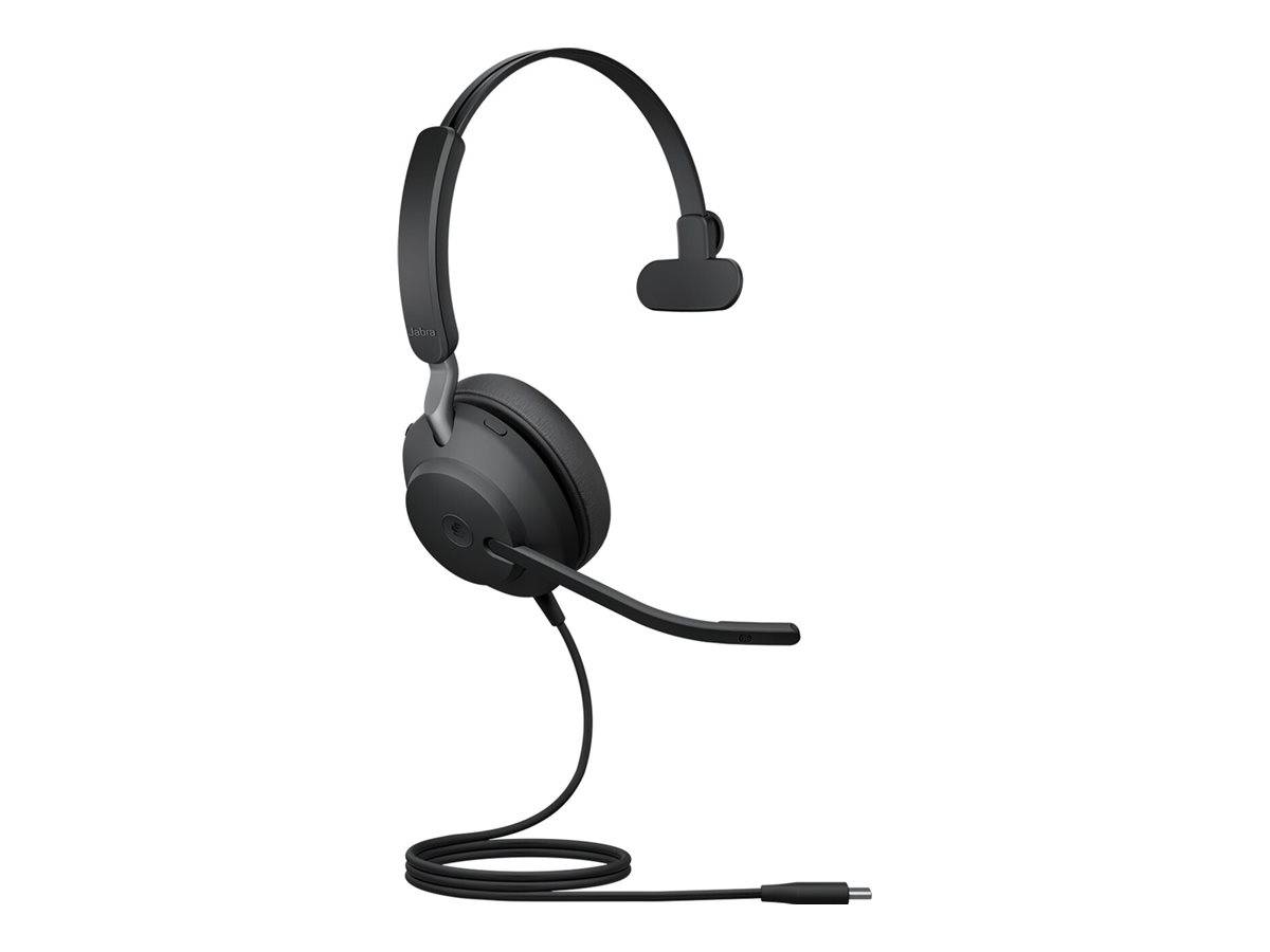 Jabra Evolve2 40 MS Mono - Headset - On-Ear - konvertierbar-4