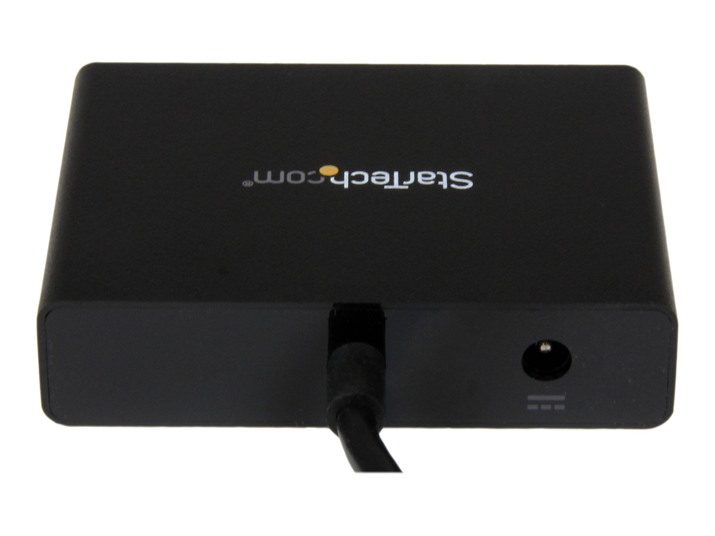 StarTech.com 3-Port Multi Monitor Adapter - DisplayPort 1.2 MST-Hub auf Dual 4K 30Hz & 1x 1080p - Video-Splitter für den-3