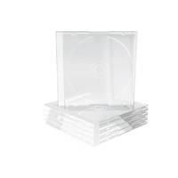 MediaRange - Behälter CD-Aufbewahrung - Kapazität: 1 CD/DVD - durchsichtig (Packung mit 100)-2