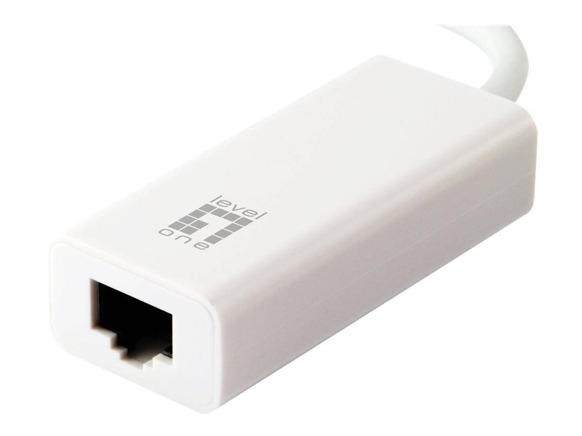 LevelOne USB-0401 Netzwerkadapter 1 GBit/s USB-A (USB 3.2 Gen 1), Gigabit-LAN (1 Gbit/s)-1