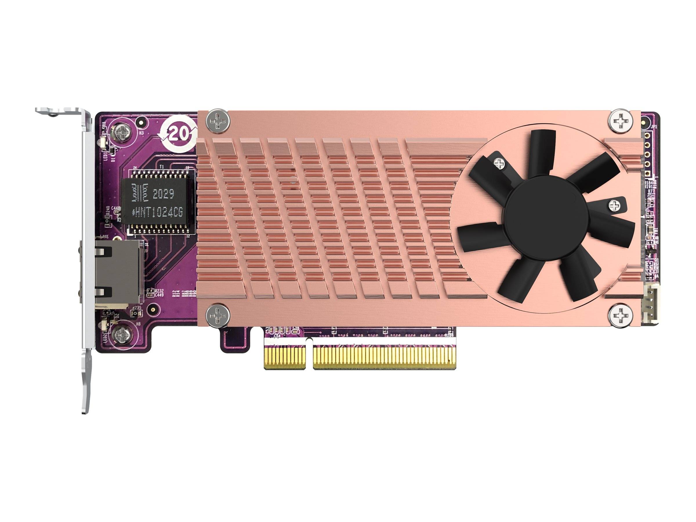 QNAP QM2-2P10G1TB - Speicher-Controller - M.2 - PCIe 3.0 x4 (NVMe)-0