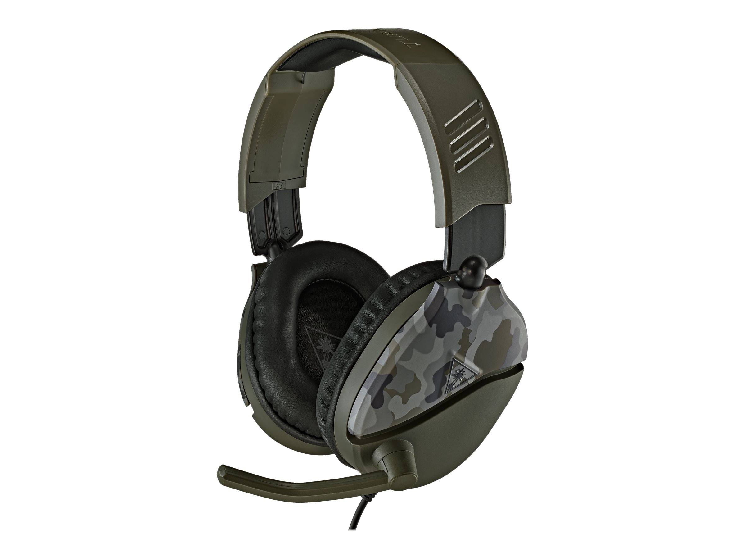 Turtle Beach Recon 70 Green Camo - Headset - ohrumschließend-0