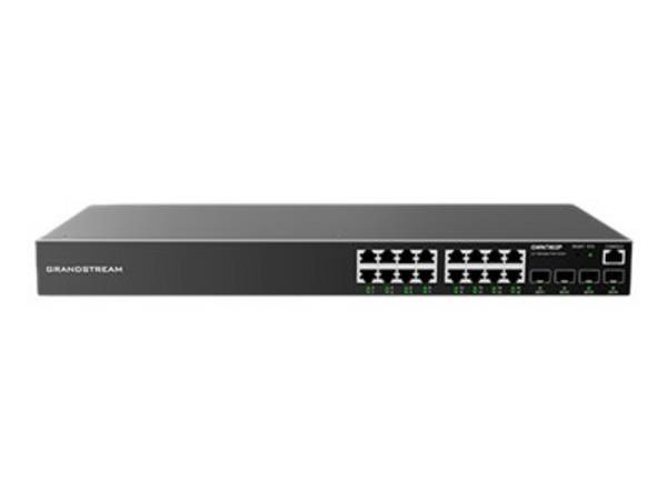 Grandstream GWN7802P - Switch - Unternehmen, verwaltet - L2+ - 16 x 10/100/1000 (PoE+)