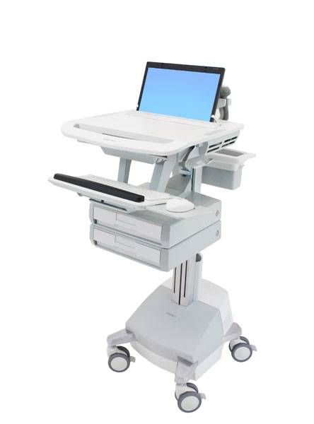 Ergotron - Wagen - offene Architektur - für Notebook/Tastatur/Maus - medizinisch - Aluminium, verzinker Stahl, hochwerti-1