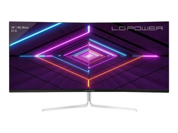 LC-POWER - LC Power LC-M34-UWQHD-100-C-V3 - LED-Monitor - gebogen - 86.4 cm (34"")
