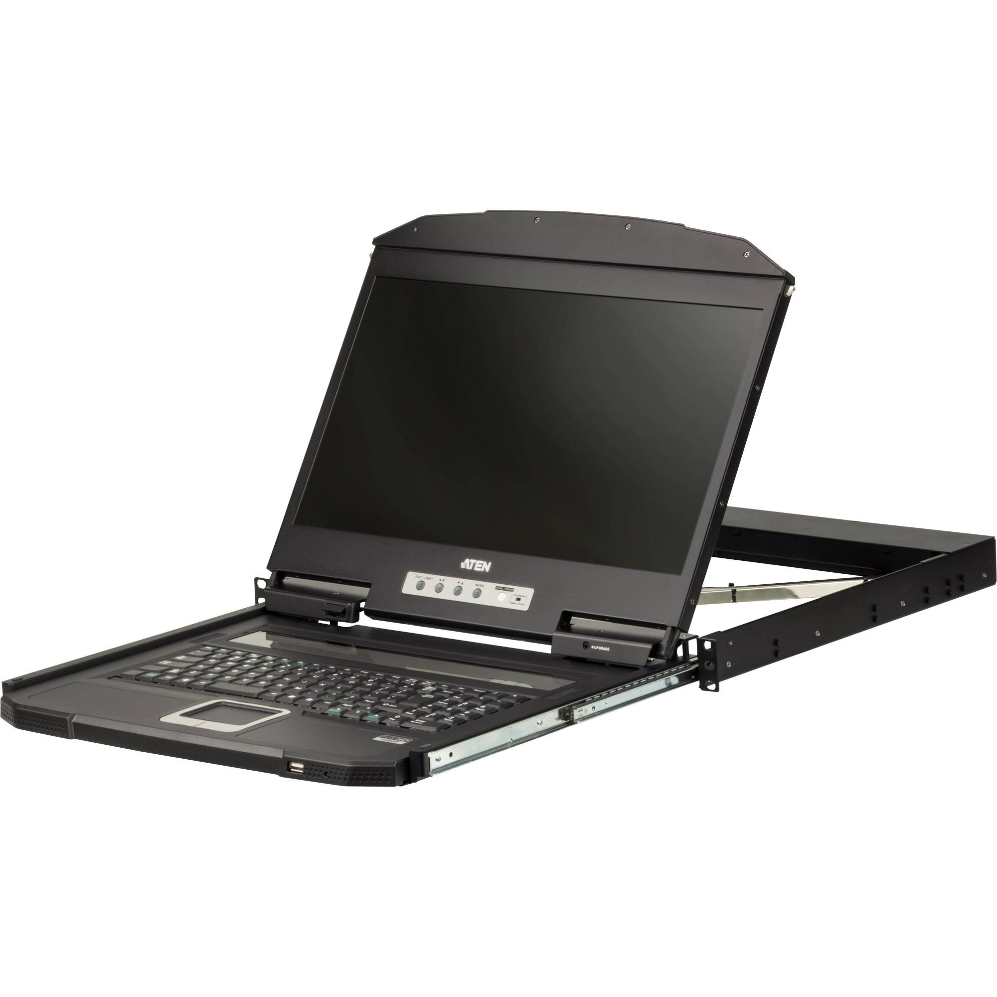 ATEN CL3100NX Konsole USB VGA, FR-Layout 19-/10-Geräteträger KVM-1