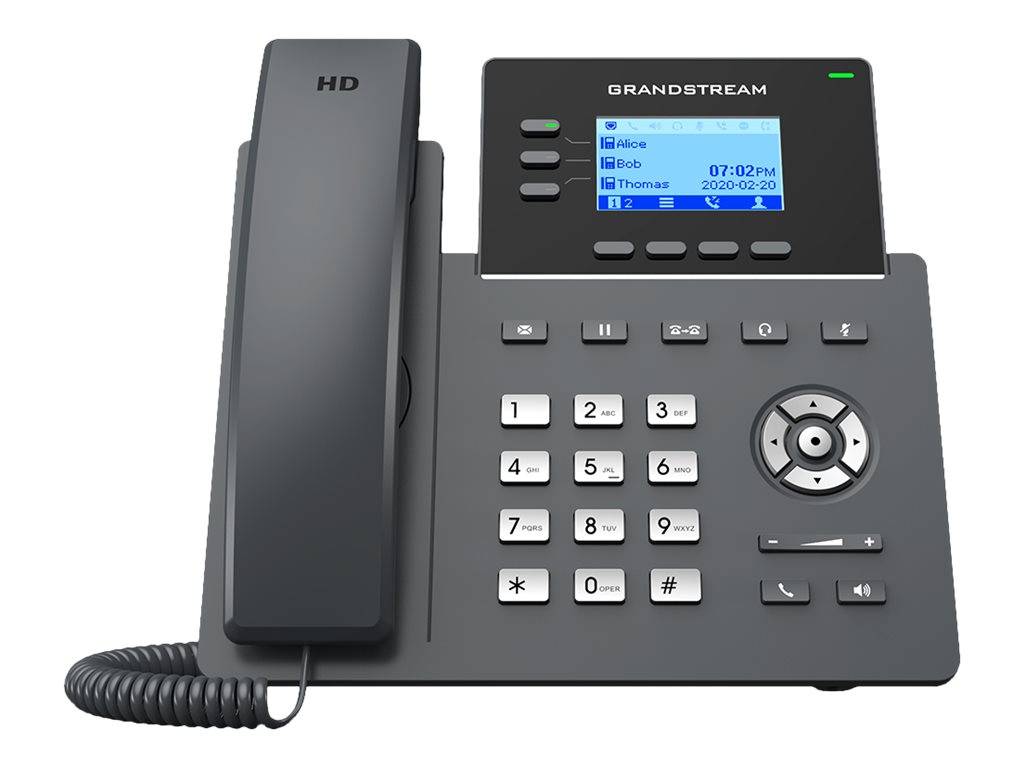 Grandstream GRP2603 - VoIP-Telefon - fünfwegig Anruffunktion - SIP - RTCP - RTP-1