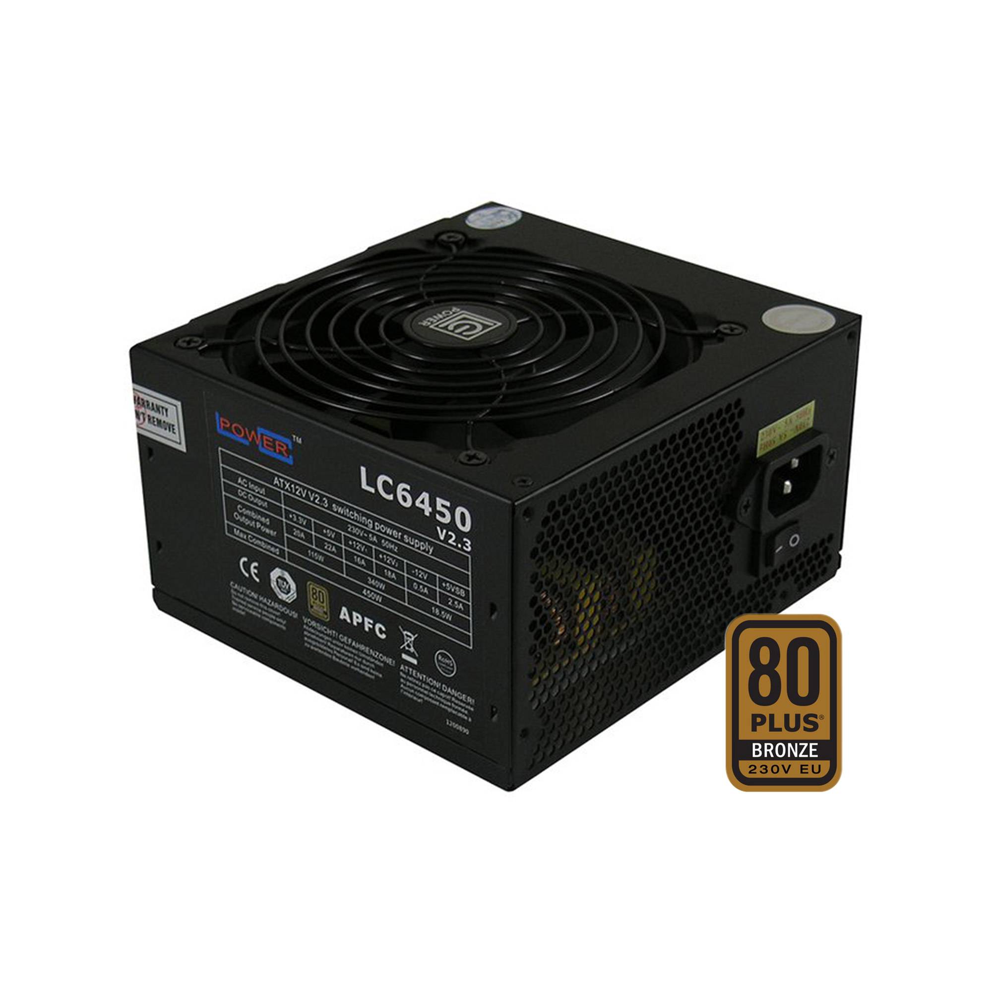 LC-POWER - LC Power Super Silent Series LC6450 V2.3 - Netzteil (intern)-0